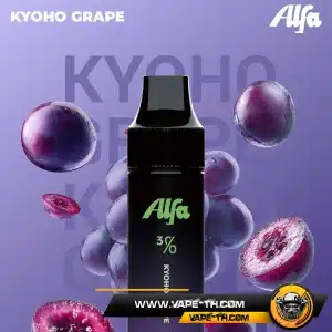 Alfa 20000คำ Puffs Kyoho Grape