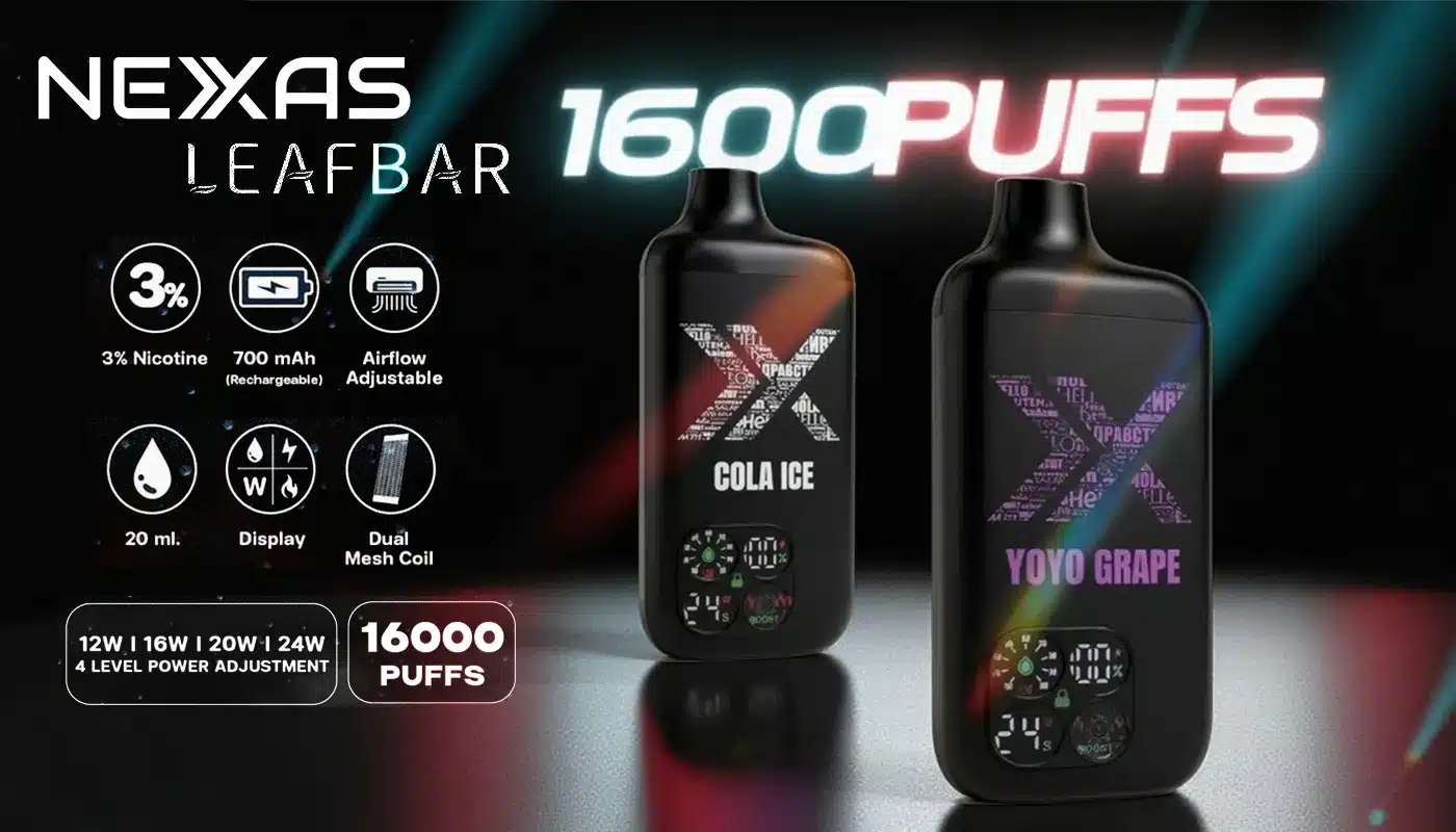 Nexas X Leafbar 16000 Puffs