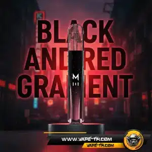 M Zero Pro Pod Black And Red Gradient