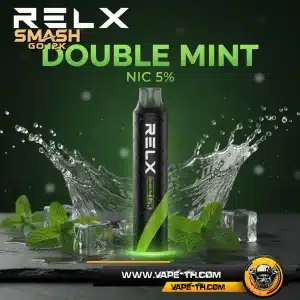 Relx12000Puffs Double Mint nic5